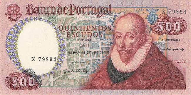 500 Escudos 4.10.1979